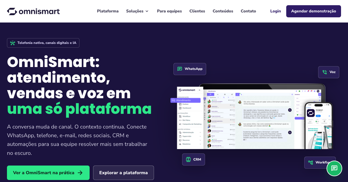 PABX Virtual em Belém - OmniSmart