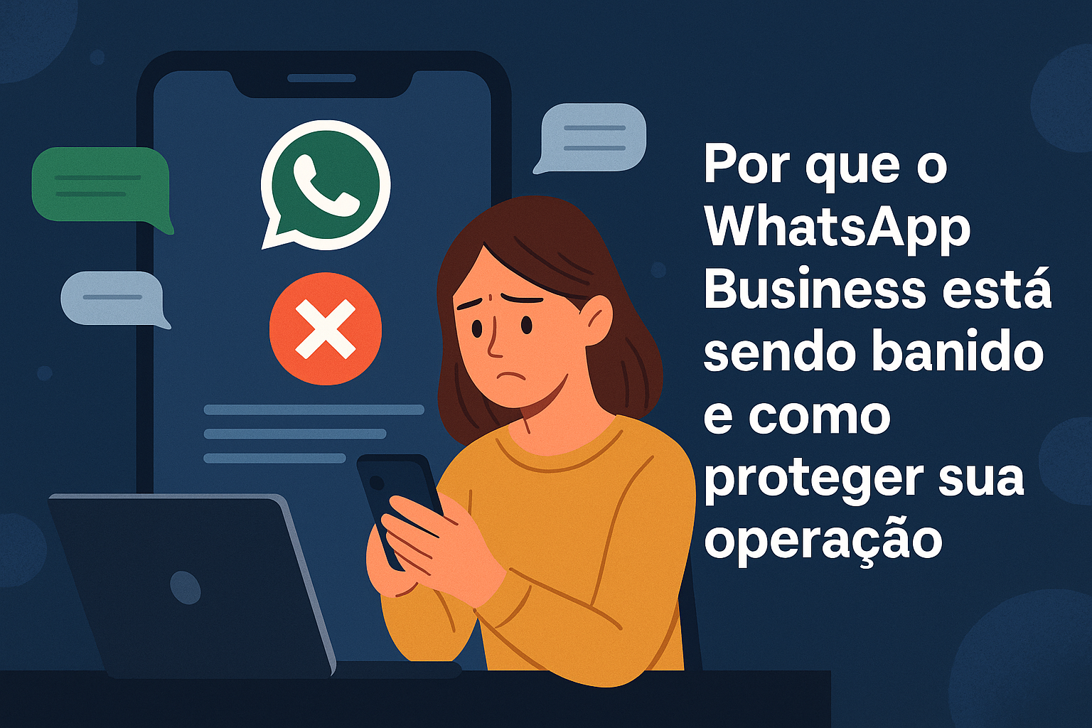 Por que o WhatsApp Business está sendo banido — e como proteger sua ...