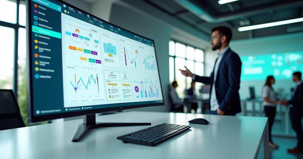 Dashboard com jornada do cliente automatizada em vários canais digitais